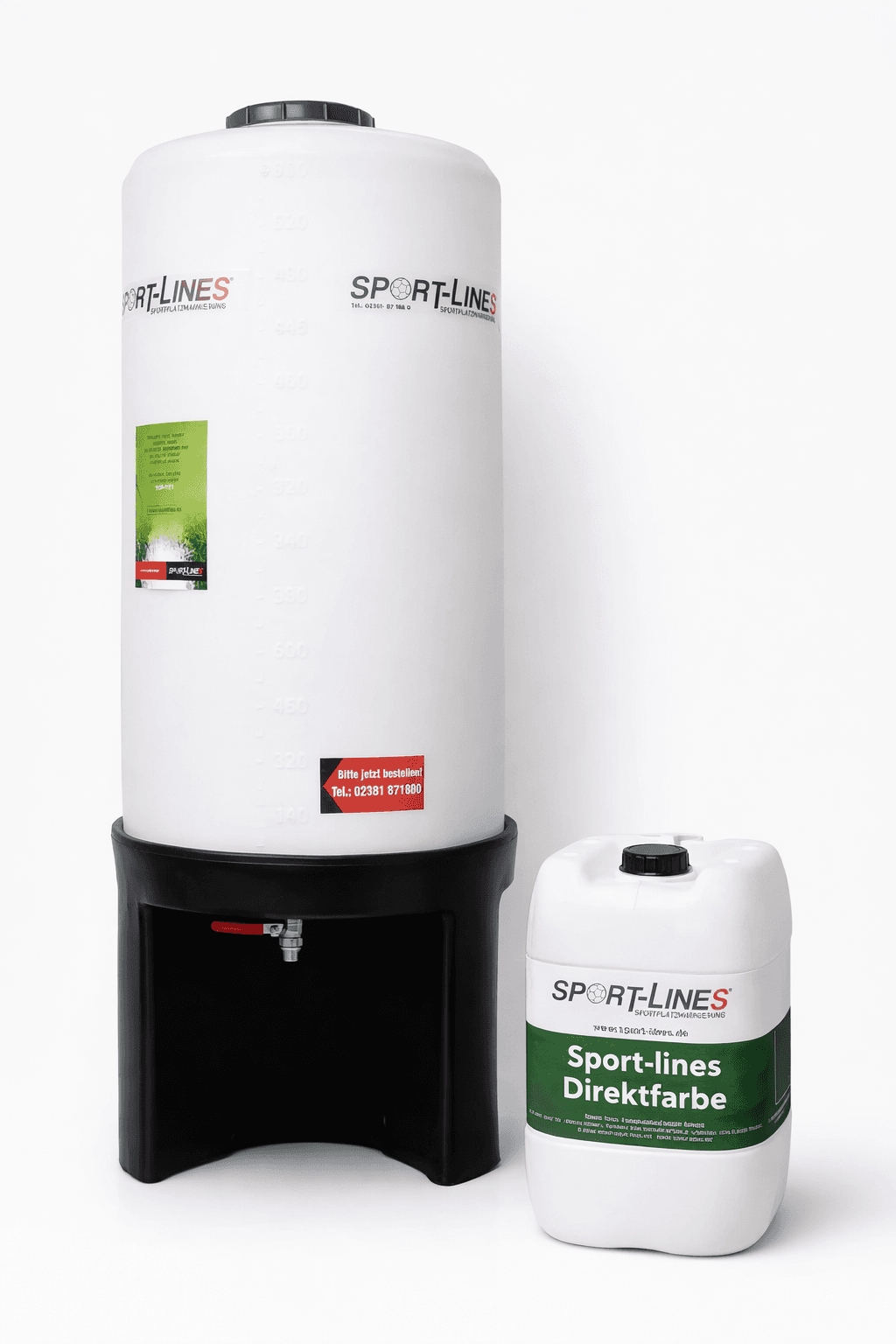 Direktfarbe Nachfüllung 500L – Tanksystem Frachtfrei